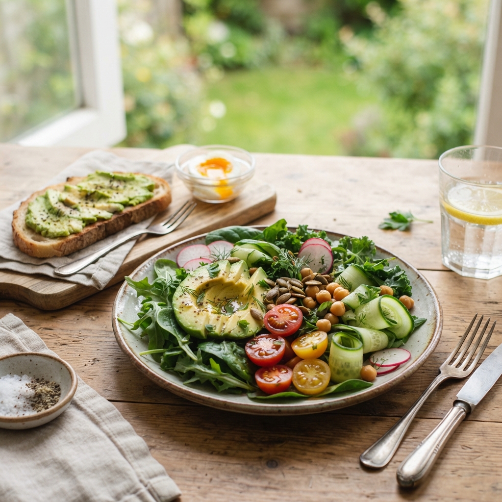 Fresh and simple homemade food